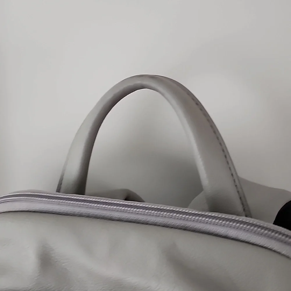 Tumi Daniella Leather Backpack In Gobi Tan /Silver